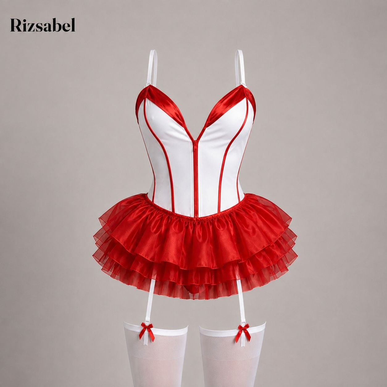 کاستوم پرستاری جورابدار Scarlet angel فیری سایز