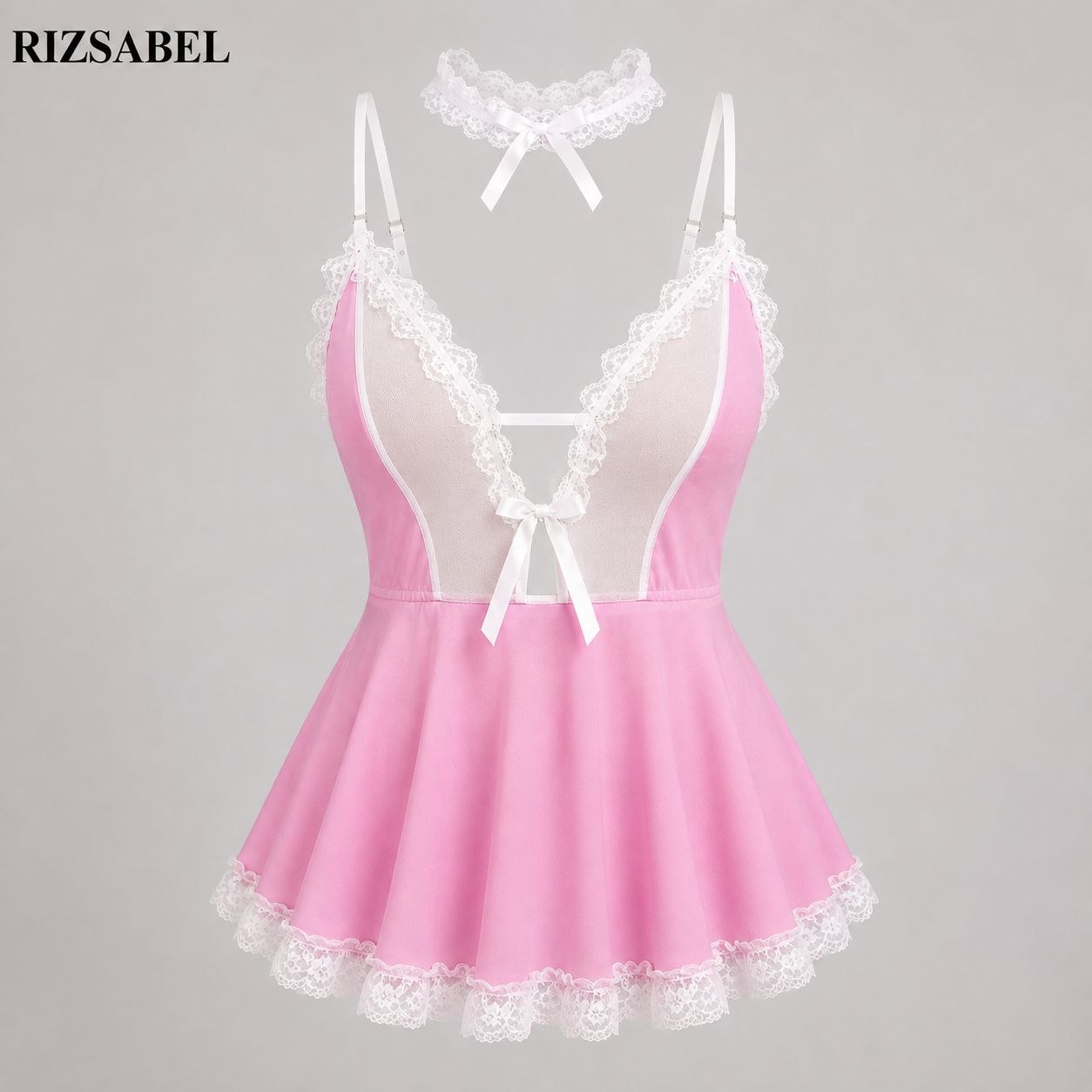 کاستوم خدمتکاری Pink Maid کد 055