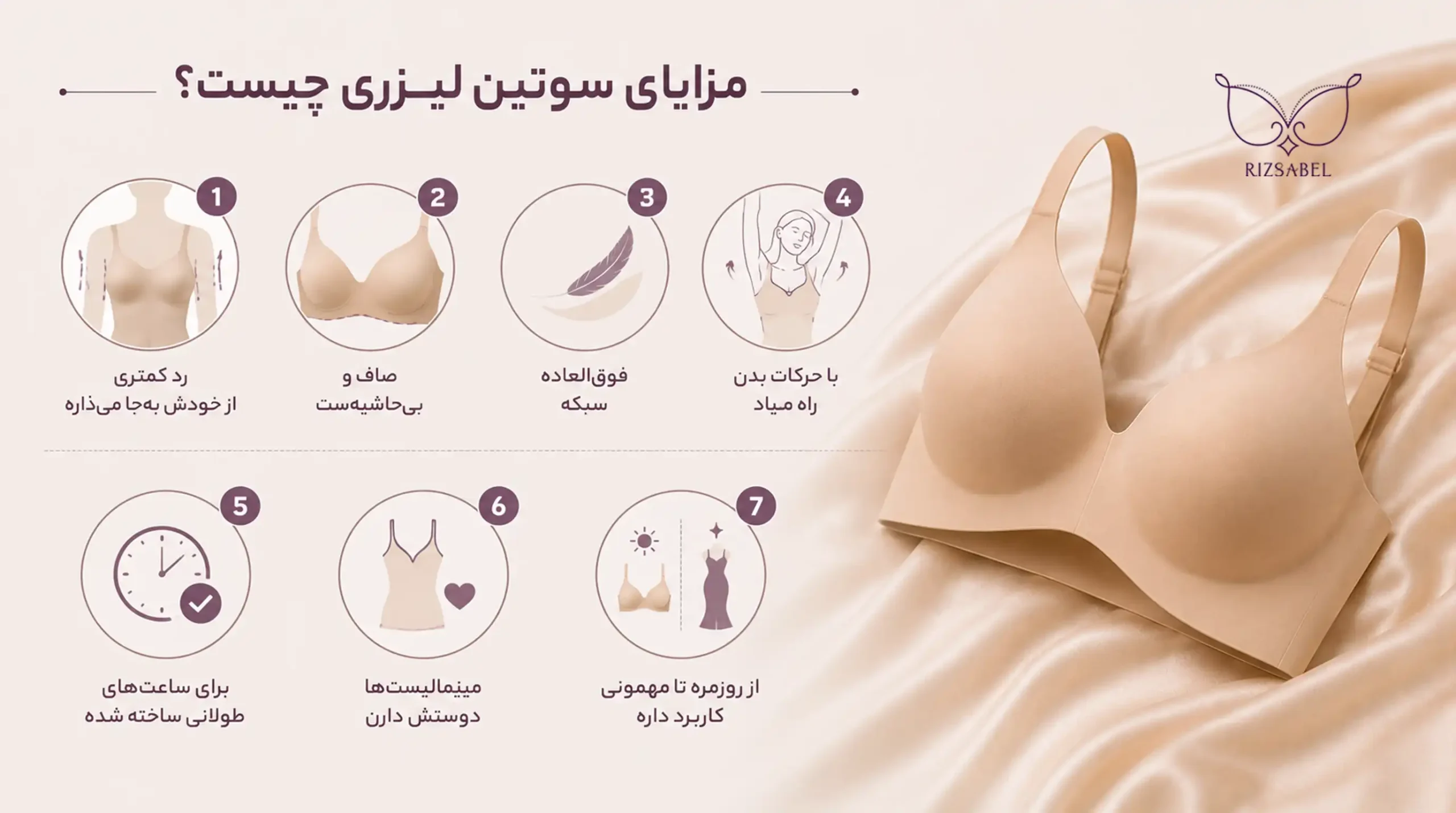مزایای سوتین لیزری