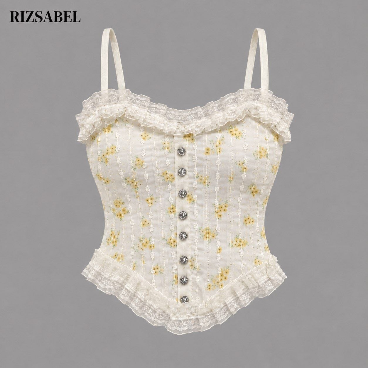کراپ تاپ Rêve de Rose زرد