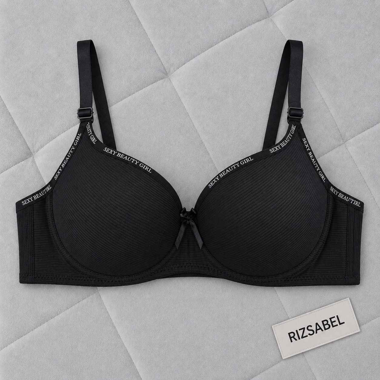 سوتین تک اسفنجی فنردار اسپرت sexy girl مشکی